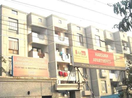 3 bhk flat for sale in Harsukh Apartment sector 7 dwarka Delhi